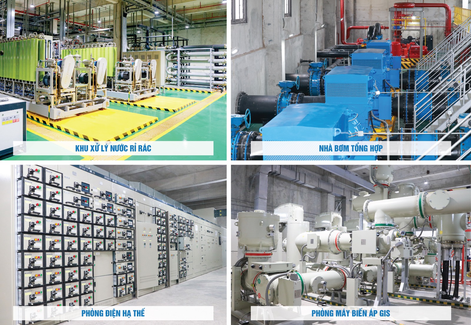 Những mắt xích công nghệ, cơ điện phức tạp được thiết kế và thi công bởi tổng thầu cơ điện VINADIC M&E.