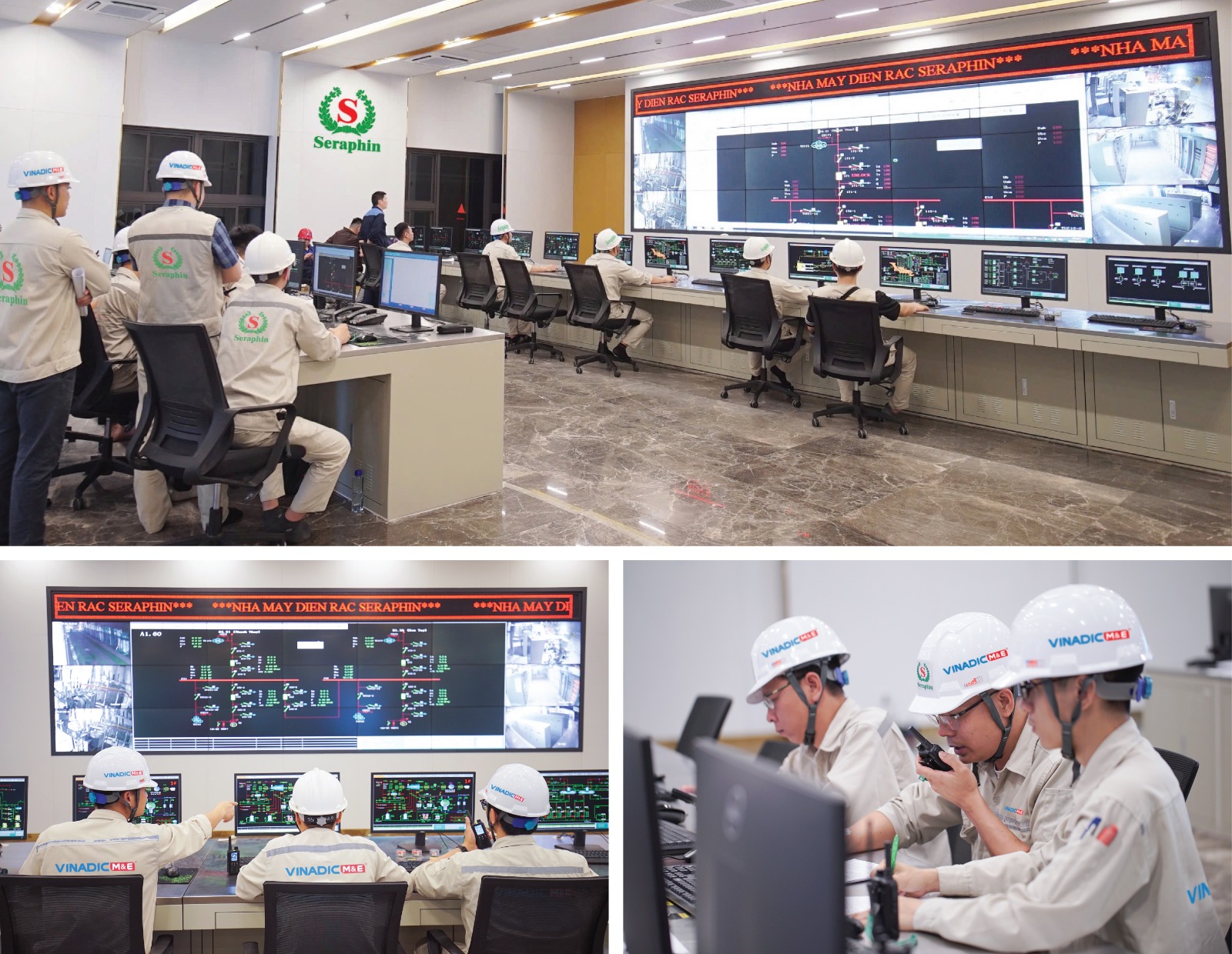 Việc đóng điện thành công do VINADIC M&E đảm nhận đã mở ra chương mới trong hành trình vận hành thương mại của nhà máy điện rác Seraphin.