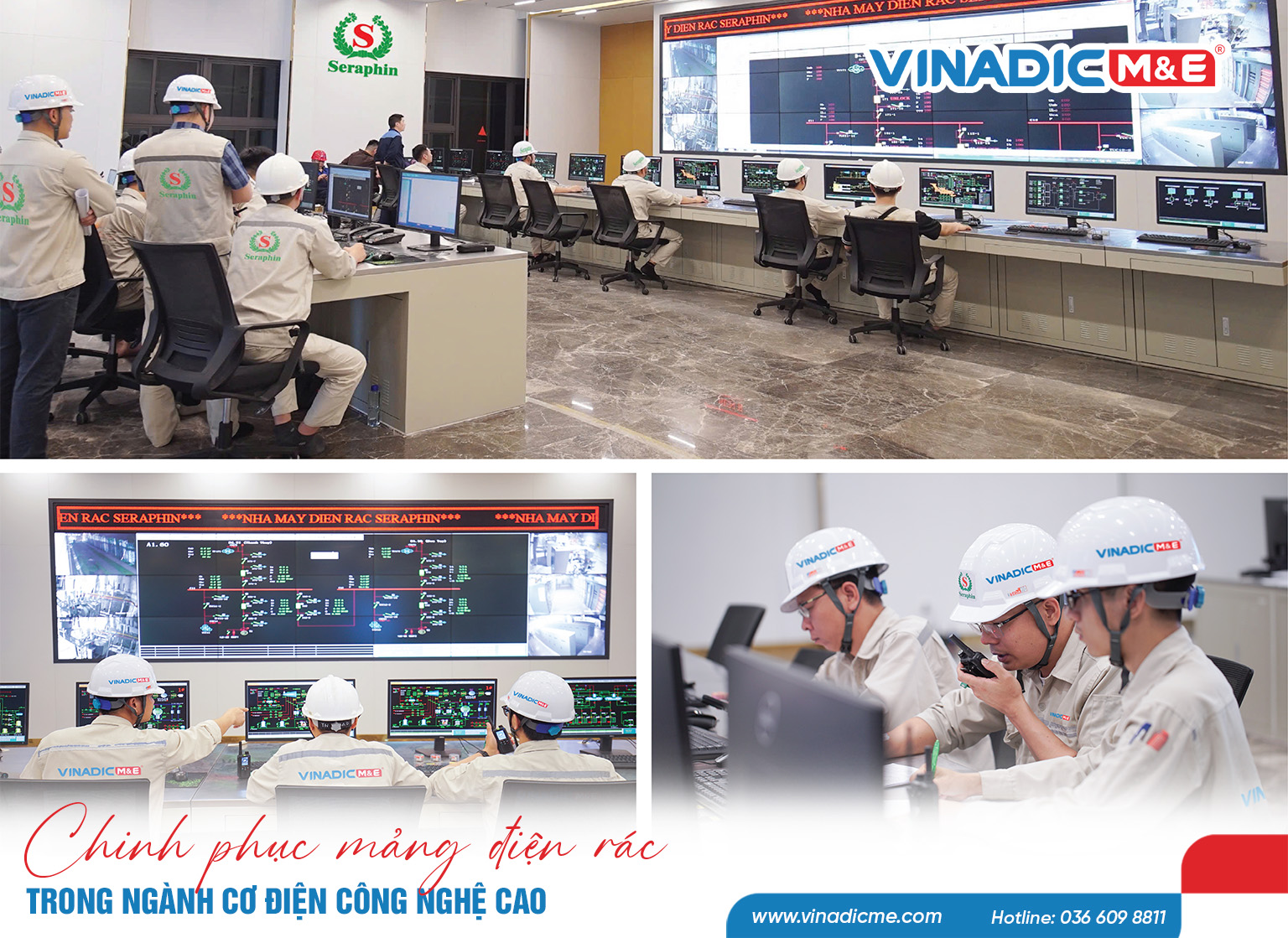 VINADIC M&E Dẫn Đầu Mảng Điện Rác Trong Ngành Cơ Điện Công Nghệ Cao