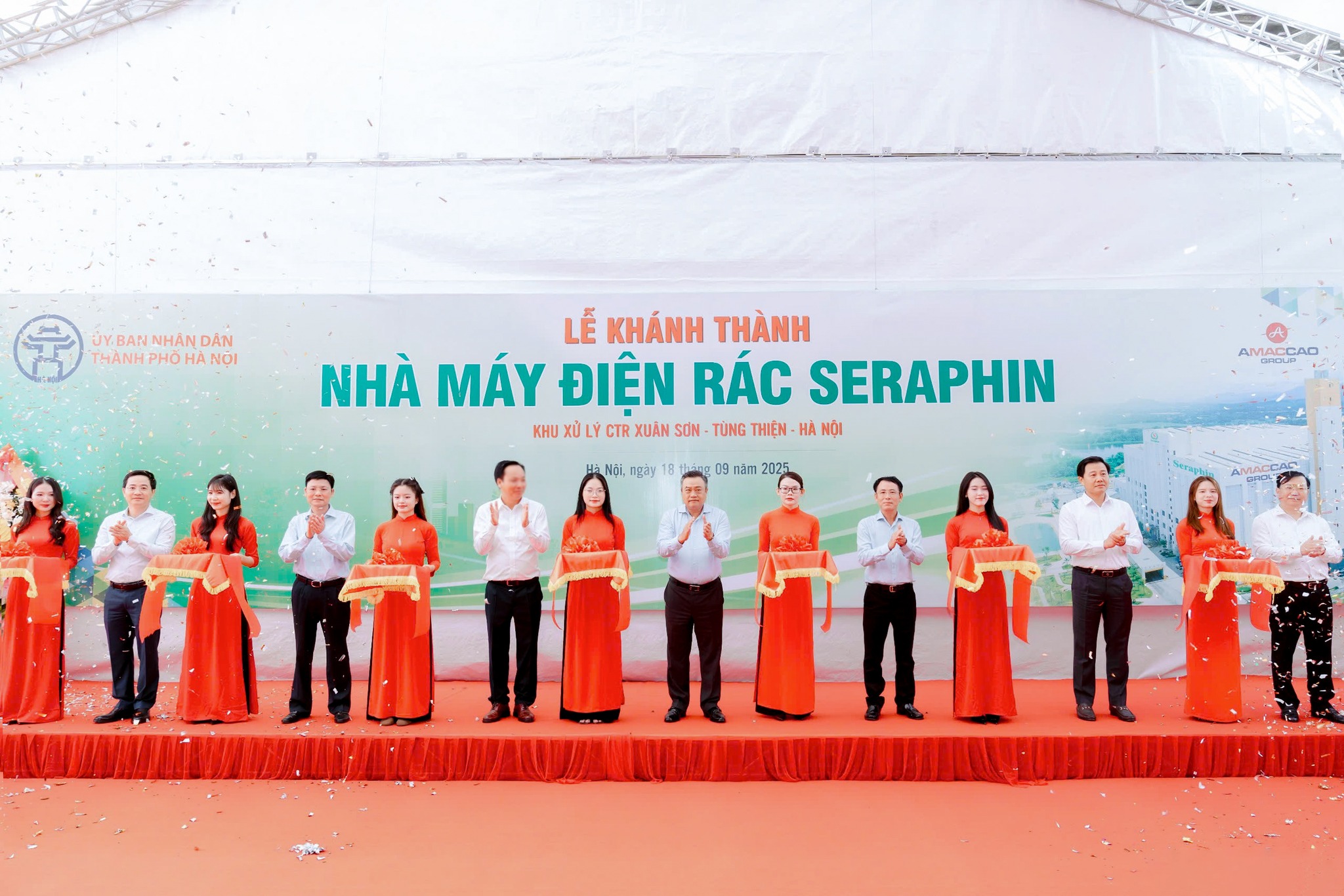 Lễ Khánh Thành Nhà Máy Điện Rác SERAPHIN